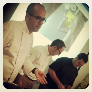Vicente Patiño, Nacho Unipro y Luis Asensio  en Gastrónoma 2013